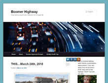 Tablet Screenshot of boomerhighway.org